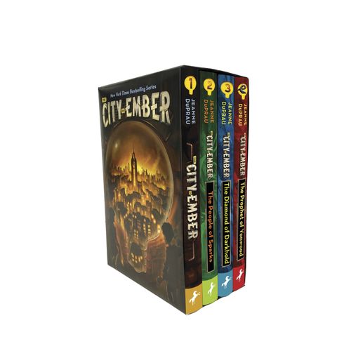 THE CITY OF EMBER COMPLETE BOXED SET - CITY OF EMBER 1-4 - D