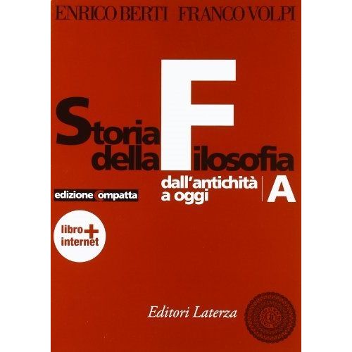STORIA DELLA FILOSOFIA - EDIZIONE COMPATTA- DALL'ANTICHITA A STORIA DELLA FILOSOFIA - EDIZIONE COMPATTA- DALL'ANTICHITA A
