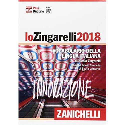 ZINGARELLI 2018 VOCABOLARIO DELLA LINGUA ITALIANA + AGGIORNA