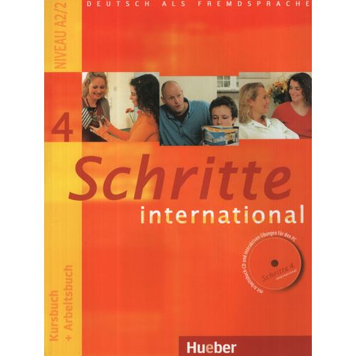 SCHRITTE INTERNATIONAL 4 A2/2 - KURSBUCH + ARBEITSBUCH + AUD