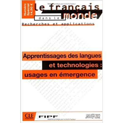 APPRENTISSAGE DES LANGUES ET TECHNOLOGIES: USAGES EN EMERGEN