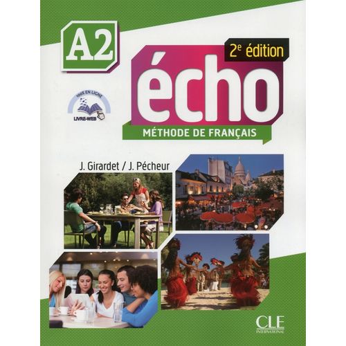 ECHO A2 - LIVRE DE L'ELEVE + PORTFOLIO + DVD (2E.EDITION)