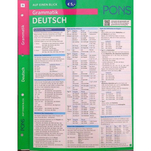 PONS GRAMMATIK AEB DEUTSCH - WEBER