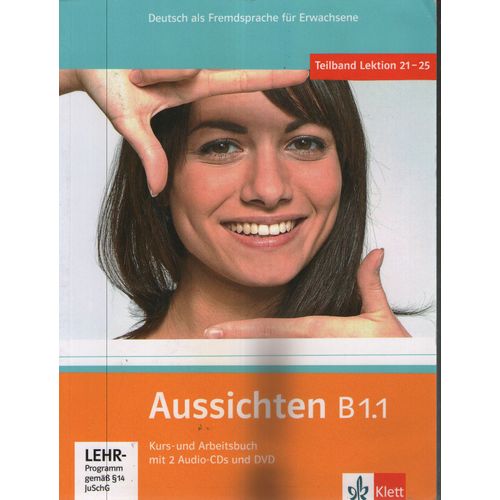 AUSSICHTEN B1.1 - KURS/ARBEITSBUCH  + AUDIO CD (2) + DVD