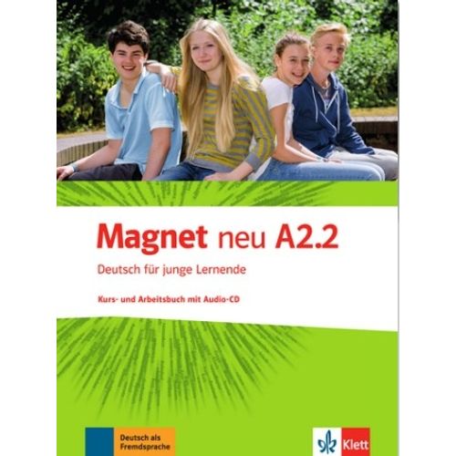 MAGNET NEU A2.2 - KURSBUCH + ARBEITSBUCH + CD