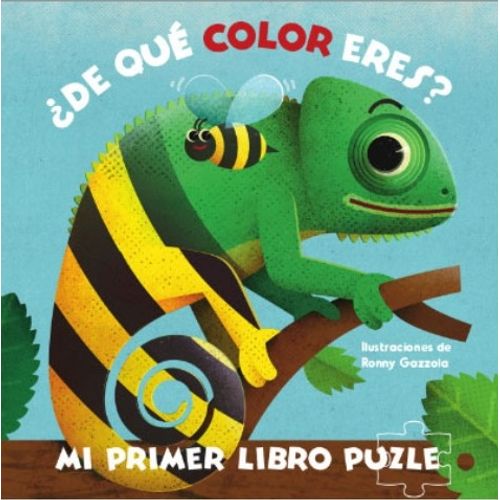 MI PRIMER LIBRO PUZLE DE QUE COLOR ERES ? TAPA DURA