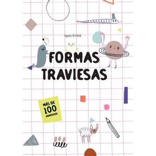 FORMAS TRAVIESAS - MAS DE 100 ADHESIVOS - PEQUEÑOS CREATIVOS