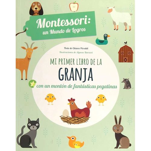 MI PRIMER LIBRO DE LA GRANJA - VVKIDS - CON PEGATINAS