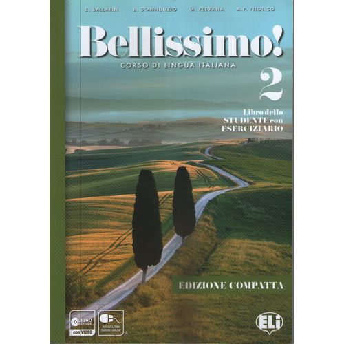 BELLISSIMO 2 - STUDENTE + ESERCIZIARIO + AUDIO WEB
