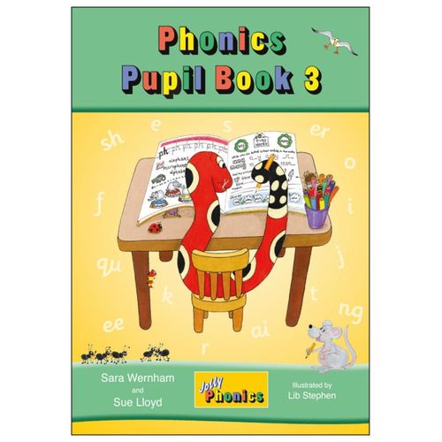 JOLLY PHONICS 3 - PUPIL'S BOOK (COLOUR ED.)