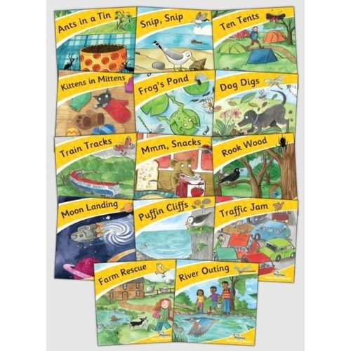 JOLLY PHONICS LITTLE WORD BOOKS (14 BOOKS)