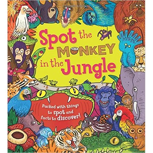SPOT THE MONKEY IN THE JUNGLE