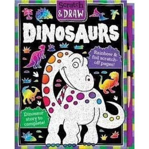 DINOSAURS - SCRATCH AND DRAW