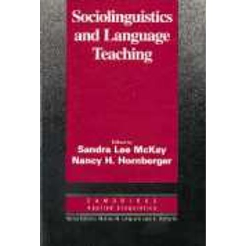 SOCIOLINGUISTICS AND LANGUAGE TEACHING