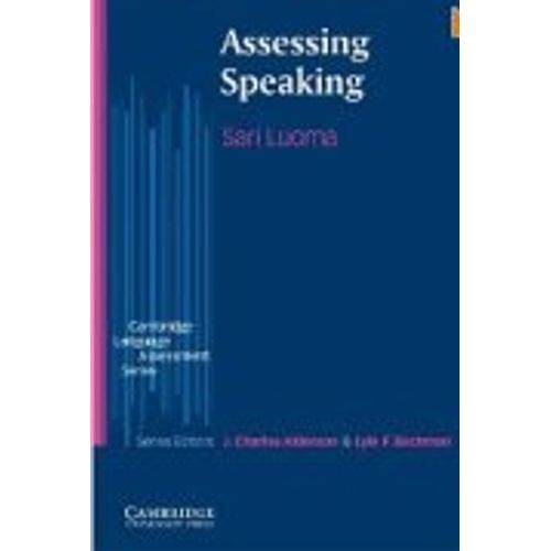 ASSESSING SPEAKING ASSESSING SPEAKING
