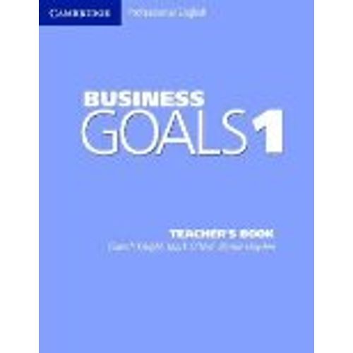 BUSINESS GOALS 1 - TEACHER'S BOOK