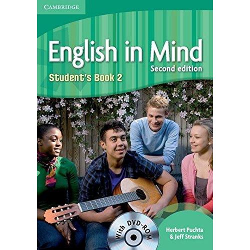 ENGLISH IN MIND 2 (2ND.EDITION) STUDENT'S BOOK + WITH DVD-RO