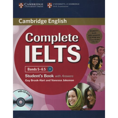 COMPLETE IELTS BANDS 5/6.5 - STUDENT'S BOOK WITH KEY + CD-RO
