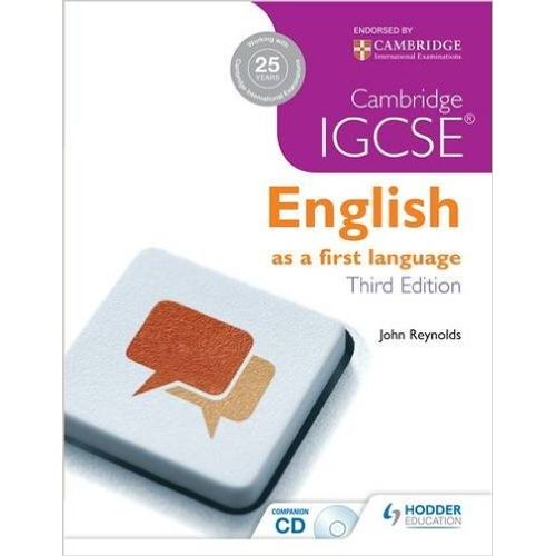 IGCSE ENGLISH FIRST LANGUAGE + CD-ROM (3RD.EDITION)
