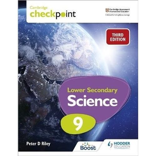 CAMBRIDGE CHECKPOINT LOWER SECONDARY SCIENCE 9 (3RD/ED.) - S