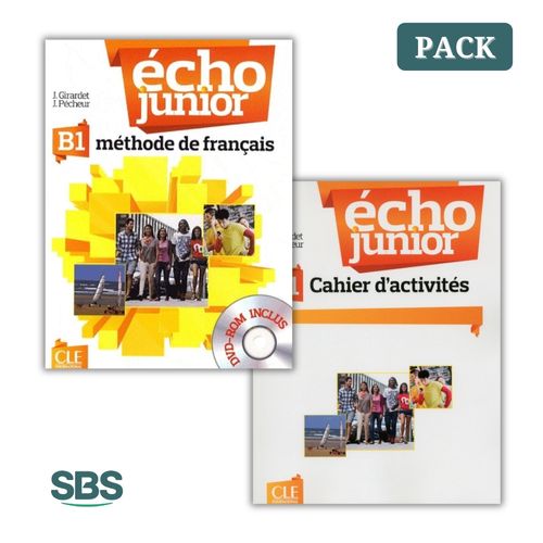 ECHO JUNIOR B1 LIVRE + CAHIER - 2 LIBROS