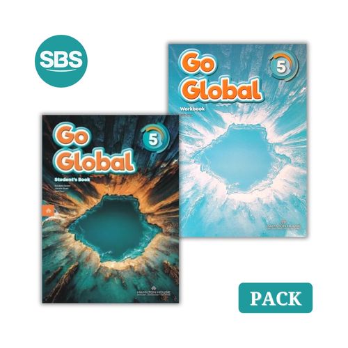 GO GLOBAL 5 - STUDENT'S BOOK + WORKBOOK - 2 LIBROS