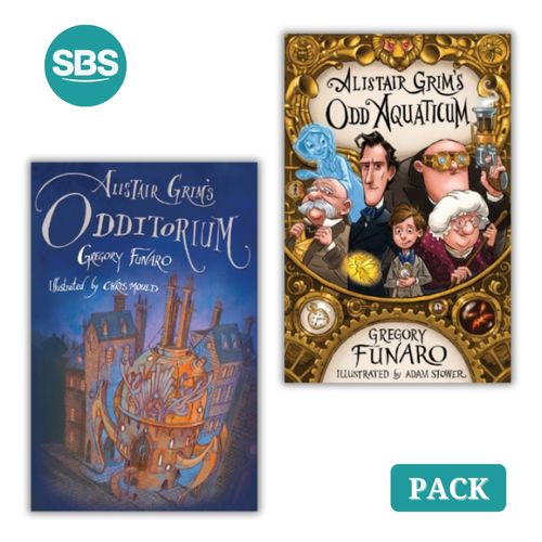 PACK ODDITORIUM + ODD AQUETICUM - EN INGLES - 2 LIBROS
