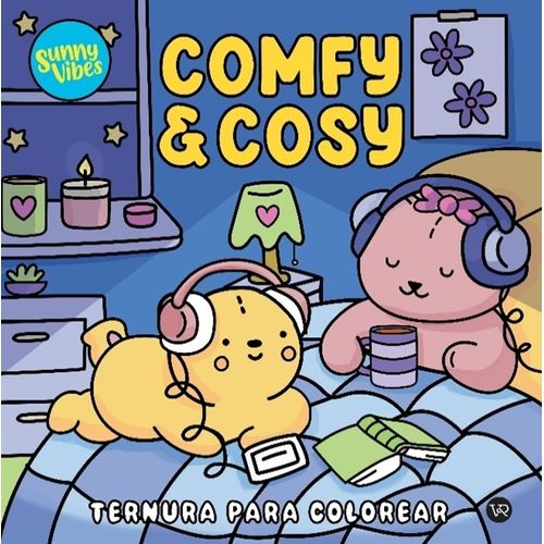 COMFY & COSY - SUNNY VIBES - TERNURA PARA COLOREAR