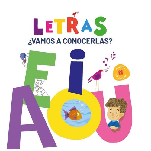 LETRAS - VAMOS A CONOCERLAS? - MUNDO DE CARTON LETRAS - VAMOS A CONOCERLAS? - MUNDO DE CARTON