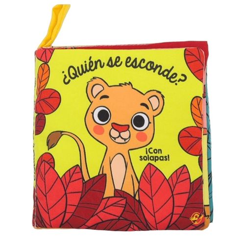 ¿QUIEN SE ESCONDE? - LIBRO DE TELA CON SOLAPAS - ALICIA TEBA