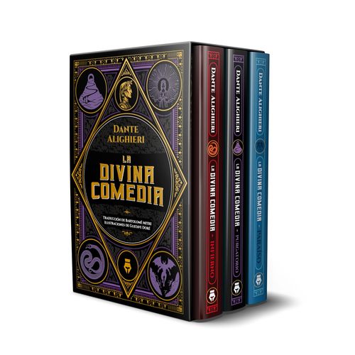 LA DIVINA COMEDIA - VERSO - 3 LIBROS - DANTE ALIGHIERI