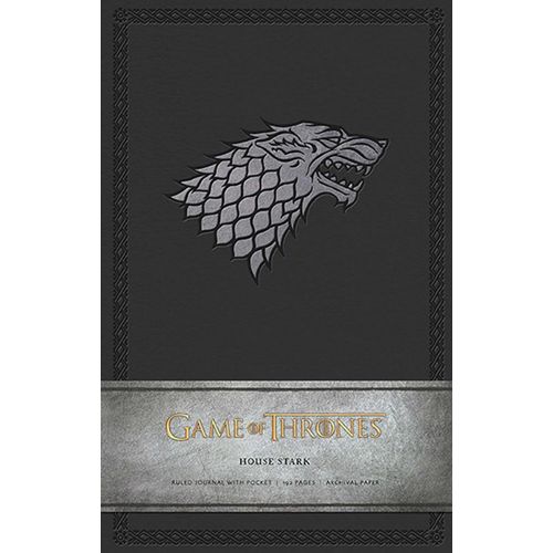GAME OF THRONES - HOUSE STARK HARDCOVER RULED JOURNAL