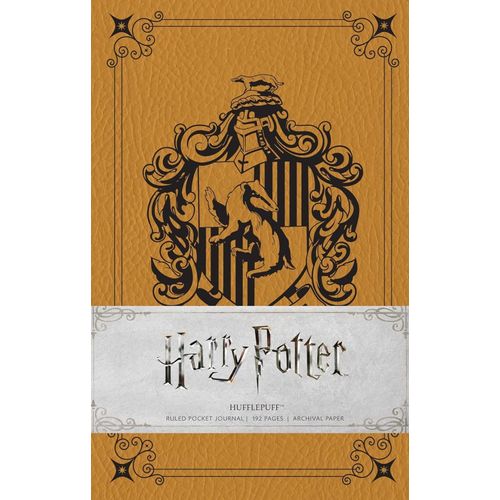 HARRY POTTER: HUFFLEPUFF RULED POCKET JOURNAL