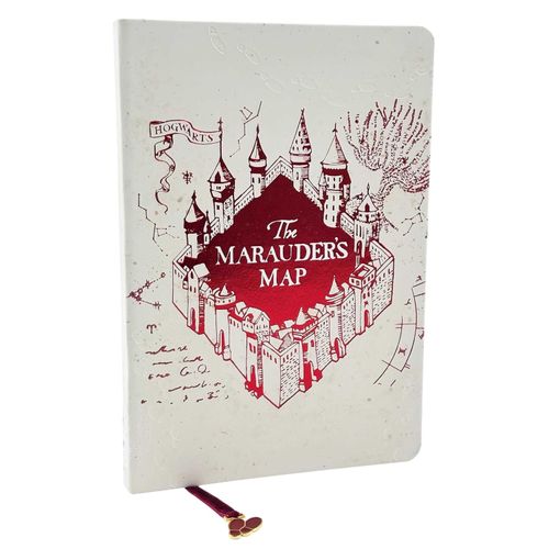 HARRY POTTER: MARAUDER'S MAP JOURNAL WITH RIBBON CHARM