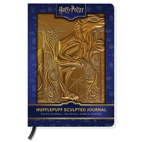 HARRY POTTER SCULPTED JOURNALS: HUFFLEPUFF