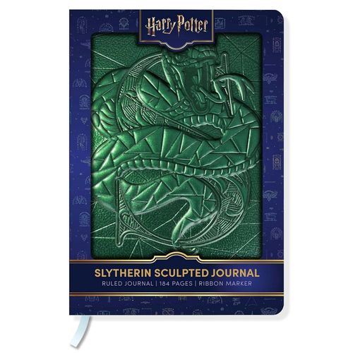 HARRY POTTER SCULPTED JOURNALS: SLYTHERIN