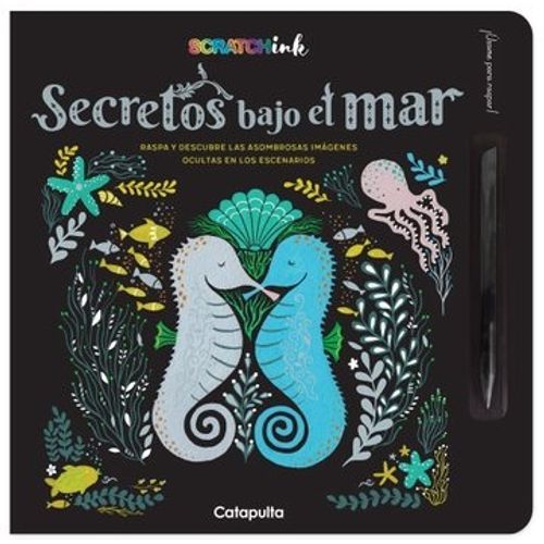 SECRETOS BAJO EL MAR - SCRATCH INK - DINARA MIRTALIPOVA