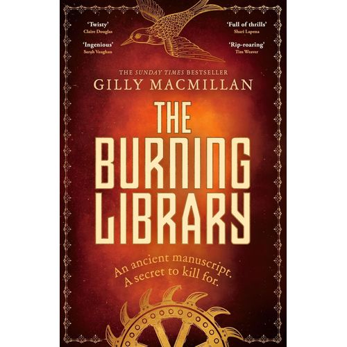 BURNING LIBRARY - GILLY MACMILLAN