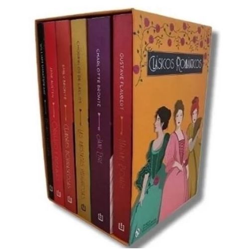 ESTUCHE CLASICOS ROMANTICOS - AUTORES VARIOS ( 6 LIBROS )
