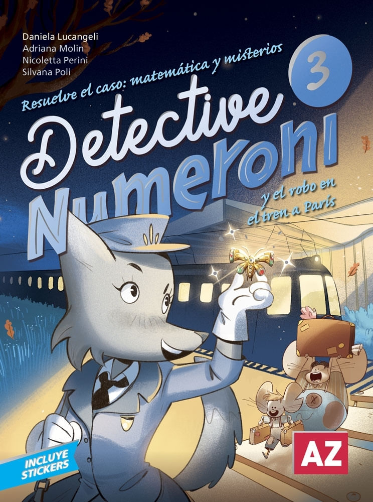 DETECTIVE NUMERONI Y EL ROBO EN EL TREN A PARIS