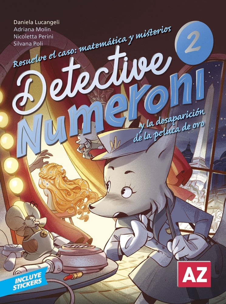 DETECTIVE NUMERONI Y LA DESAPARICION DE LA PELUCA DE ORO