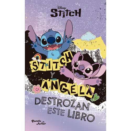 STITCH Y ANGELA DESTROZAN ESTE LIBRO