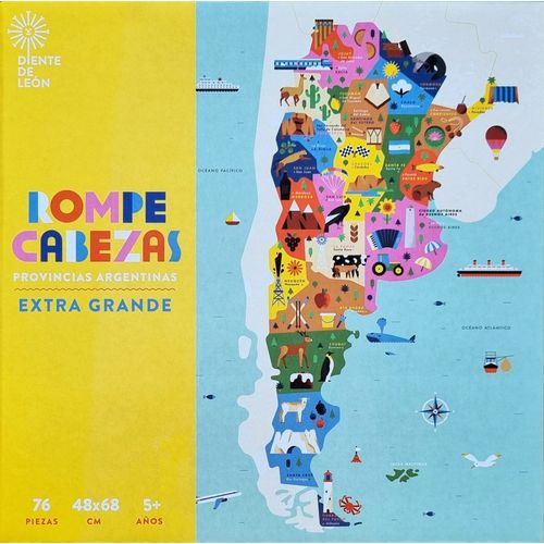 PROVINCIAS ARGENTINAS - ROMPECABEZAS PROVINCIAS ARGENTINAS - ROMPECABEZAS