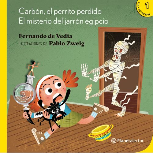 CARBON , EL PERRITO PERDIDO - EL MISTERIO DEL JARRON EGIPCIO