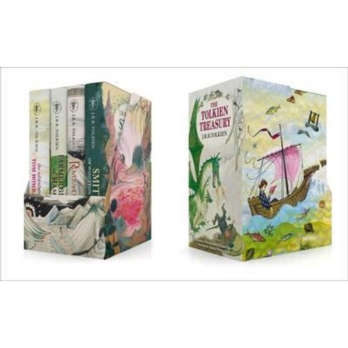 THE TOLKIEN TREASURY - BOX SET 4 BOOKS - J.R.R. TOLKIEN