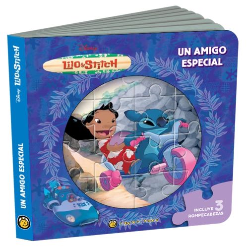 UN AMIGO ESPECIAL - STITCH - CUENTOS PARA ARMAR Y JUGAR