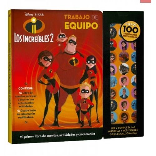 TRABAJO EN EQUIPO - STORY STICKER - LOS INCREIBLES 2