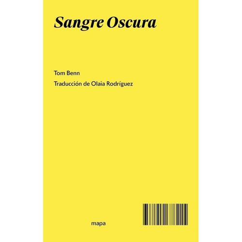 SANGRE OSCURA - TOM BENN
