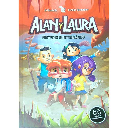 UN MISTERIO SUBTERRANEO - ALAN Y LAURA 1 - INCLUYE VIDEOJUEG