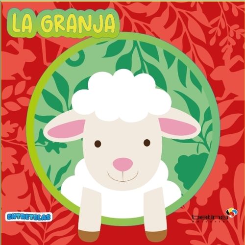 ENTRETELAS - LA GRANJA - LIBRO DE TELA CON SONAJERO